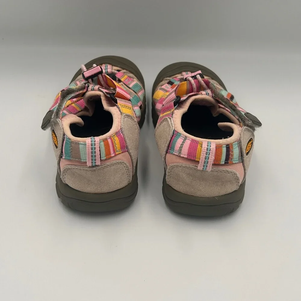 Keen Newport H2 Kids Sandals 2 Multi-Color Striped Waterproof Hiking Shoes